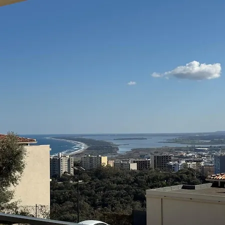 Charming 2-bedroom With Sea And Mountain Views 바스티아